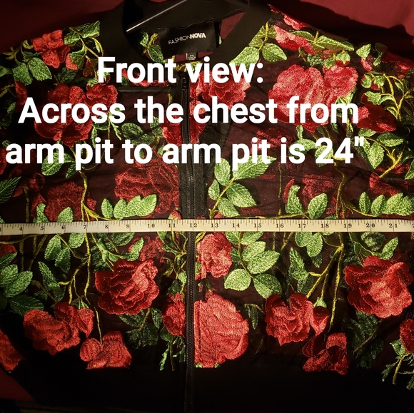 Mesh Bomber Style Jacket - Picture 9 of 12